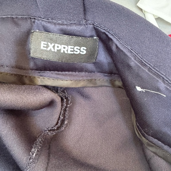 Express Paperbag Ankle Pants 8 - Picture 2 of 6